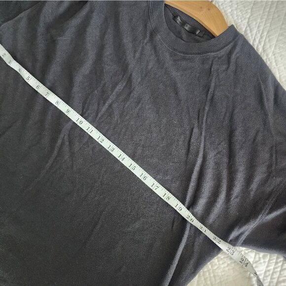 Jenni kayne crewneck oversized sweatshirt cotton light sweater - Picture 5 of 11